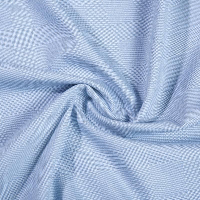 FX55682 Fashion Tr Poly Visceose cum spandex yarn tincto reprehendo fabricae ad schola uniforms